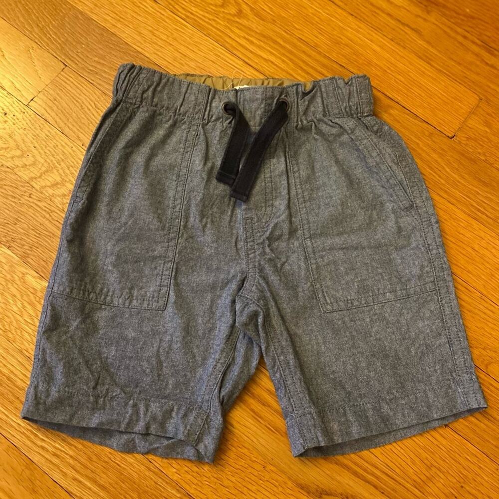 Crewcuts chambray elastic waist  boys shorts- sz 6